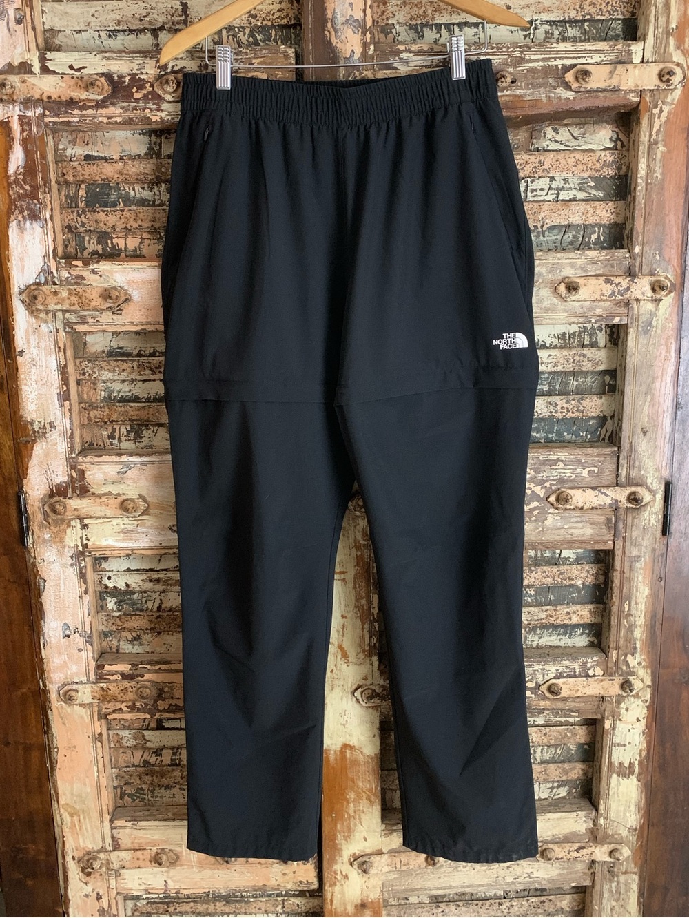 The North Face Britti Black Convertible Zip-Off Hiking Pants, Women’s XL